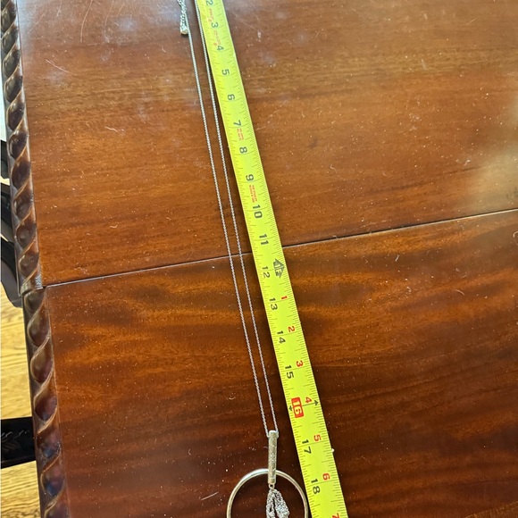 Brighton Retired Long Necklace. Beautiful.small areas fading inside circle. - Picture 2 of 12